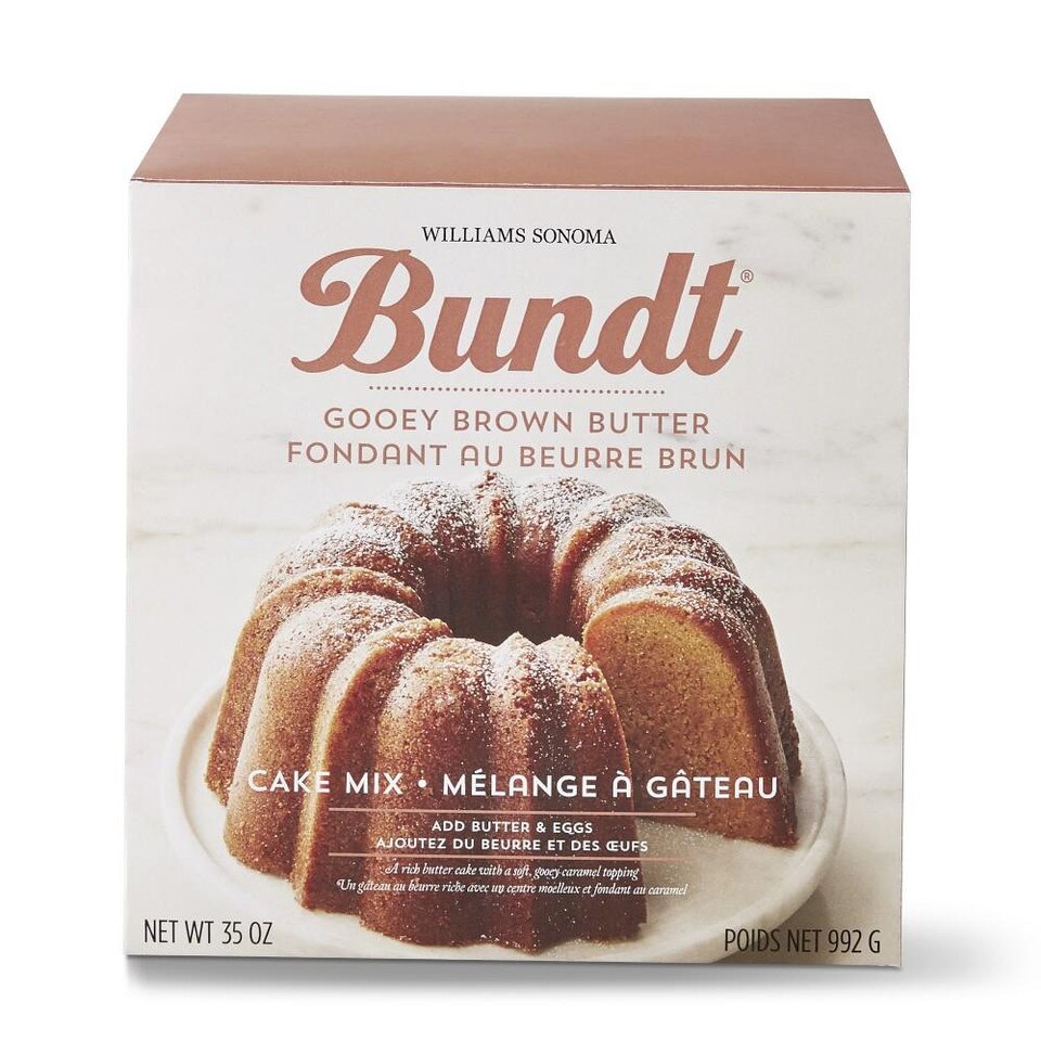 Williams Sonoma Gooey Brown Butter Bundt® Cake Mix Williams Sonoma AU